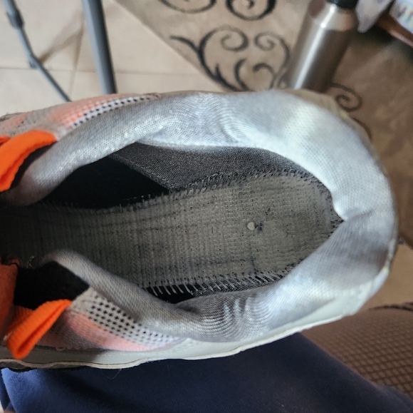 Nike Air Max 95 WM (Grey / Orange / Storm) Running [336620-003] Womens - Picture 8 of 9